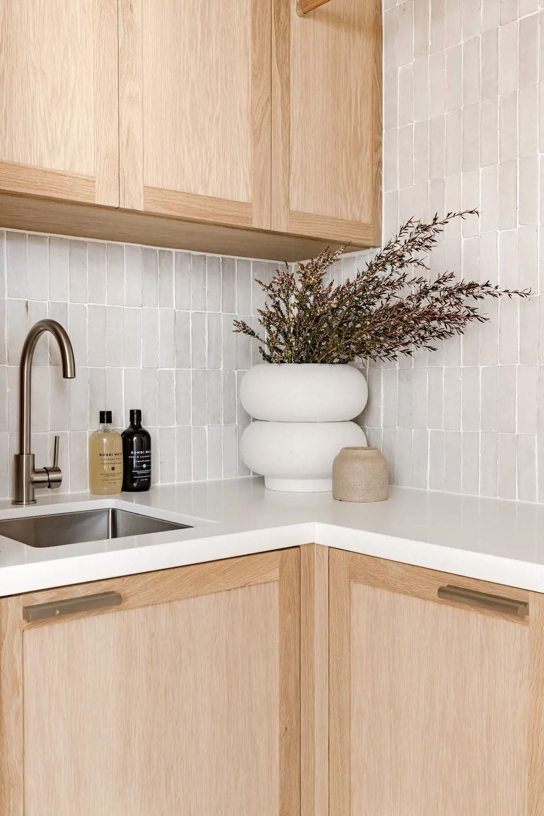 Custom kitchen and living space renovation in Capitol Hill Burnaby by QUAY Construction