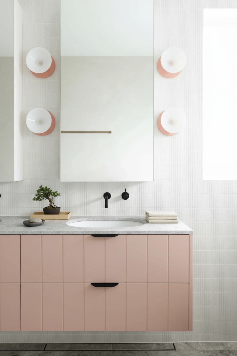 Finished accessible bathroom renovation