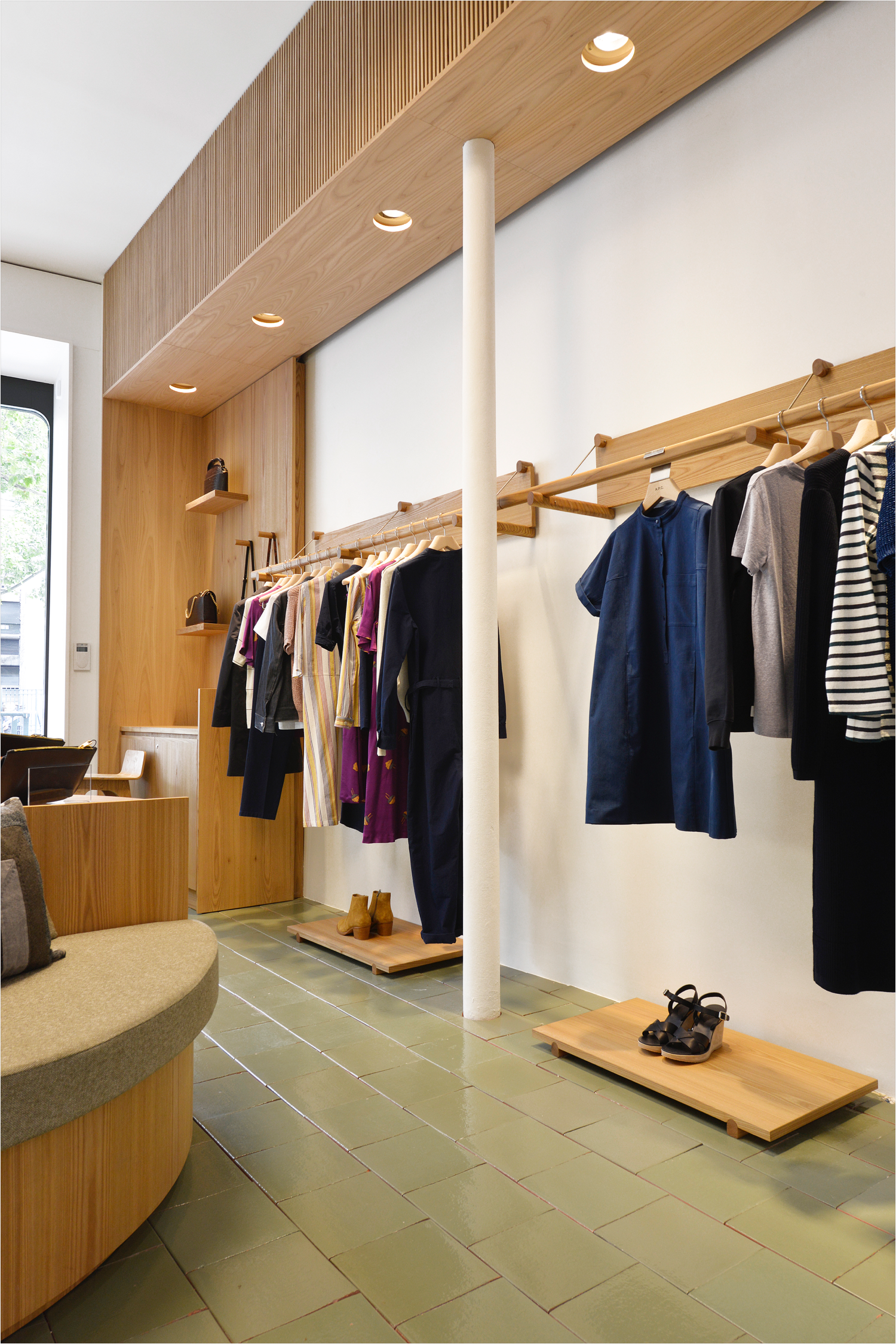 Retail fitting room, storage and back-of-house renovation