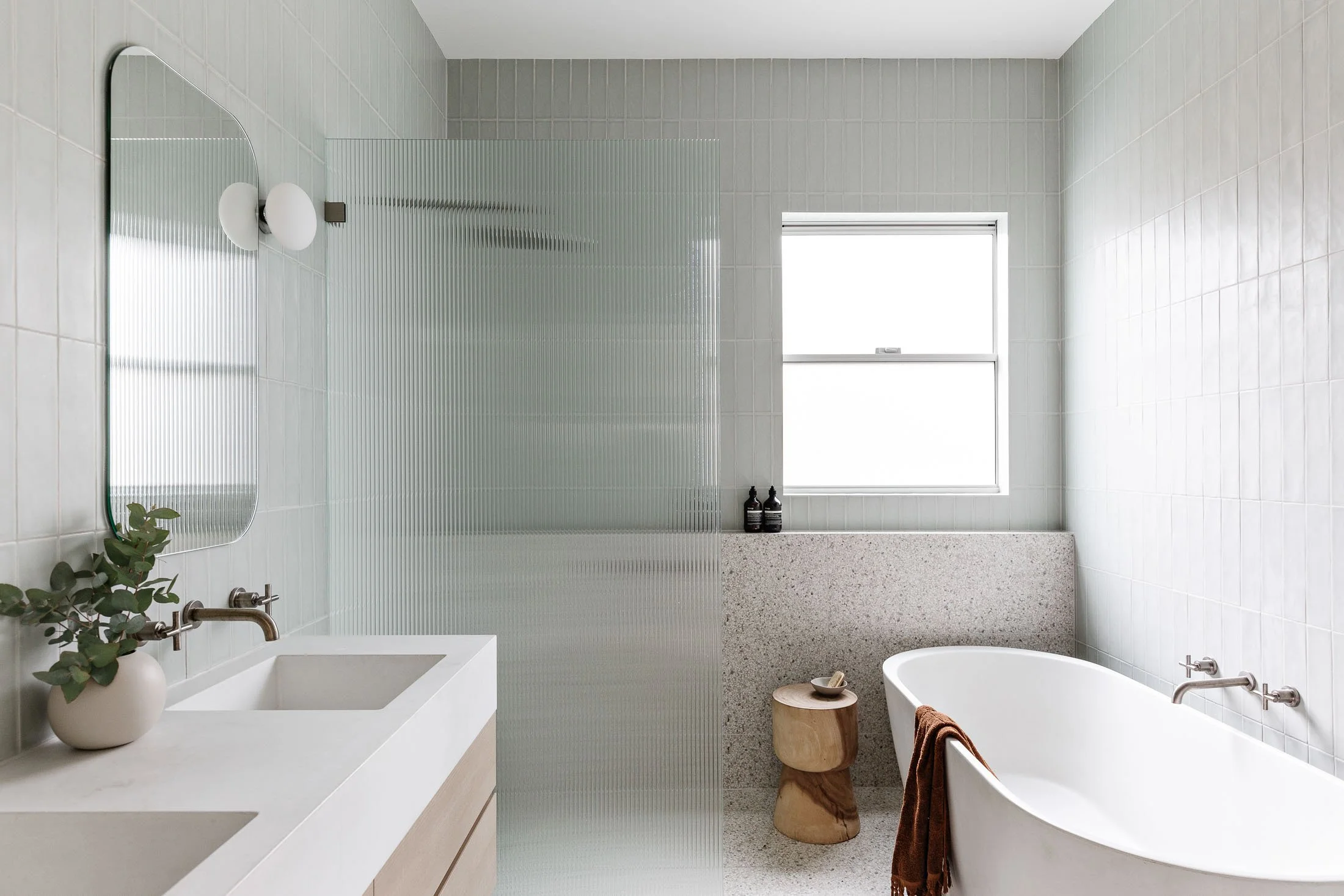 Luxury bathroom renovation completed by QUAY in Vancouver