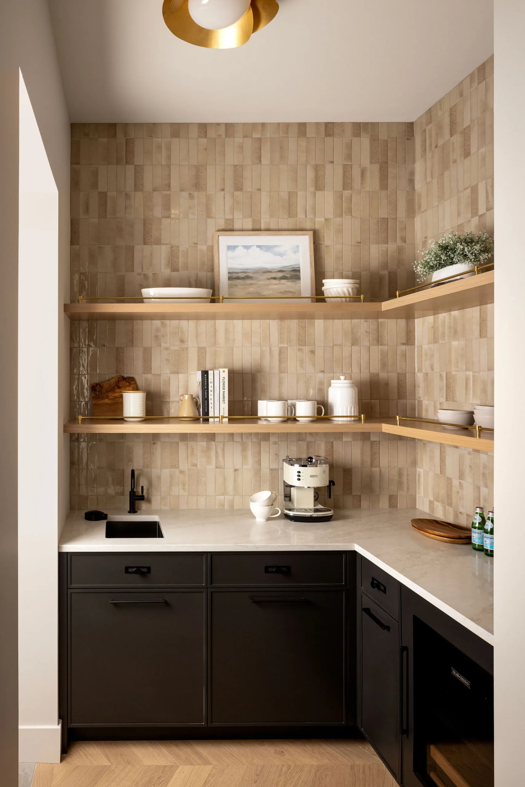 Custom secondary kitchen and millwork within a complete North Vancouver home renovation