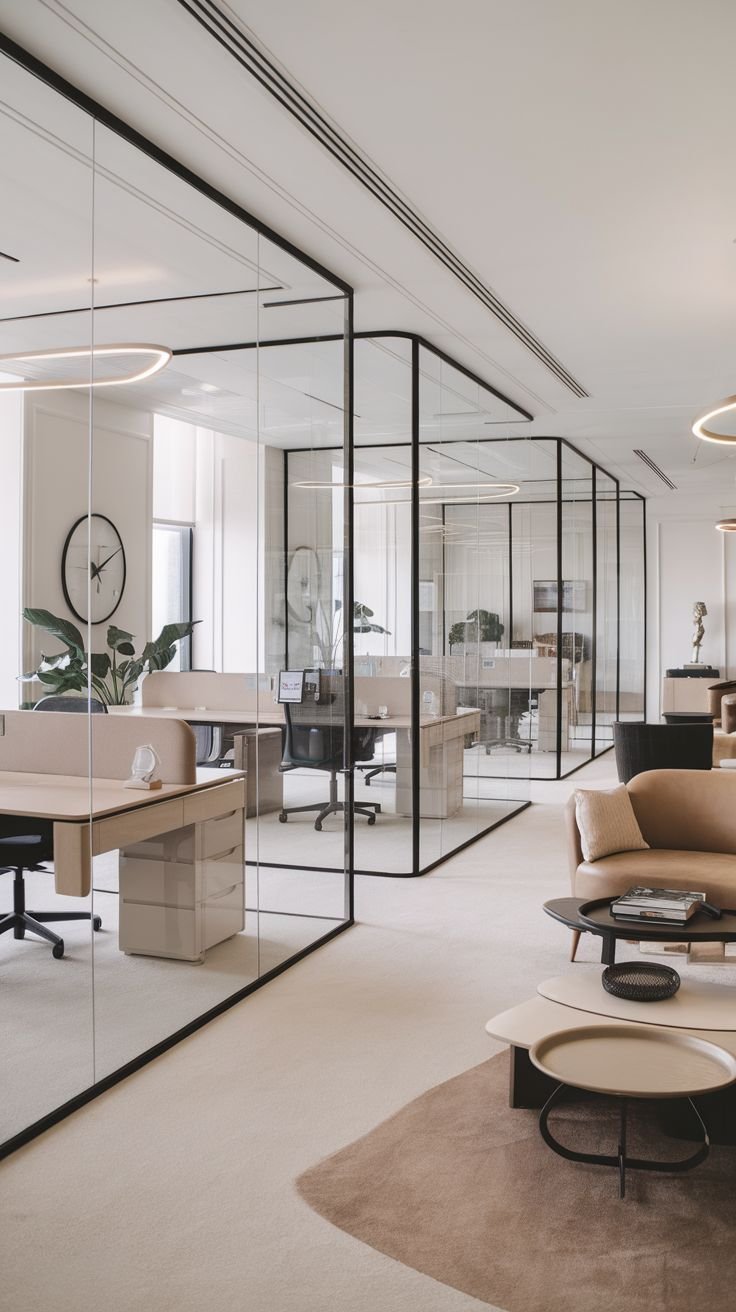 Occupied office renovation planned around active staff and ongoing operations