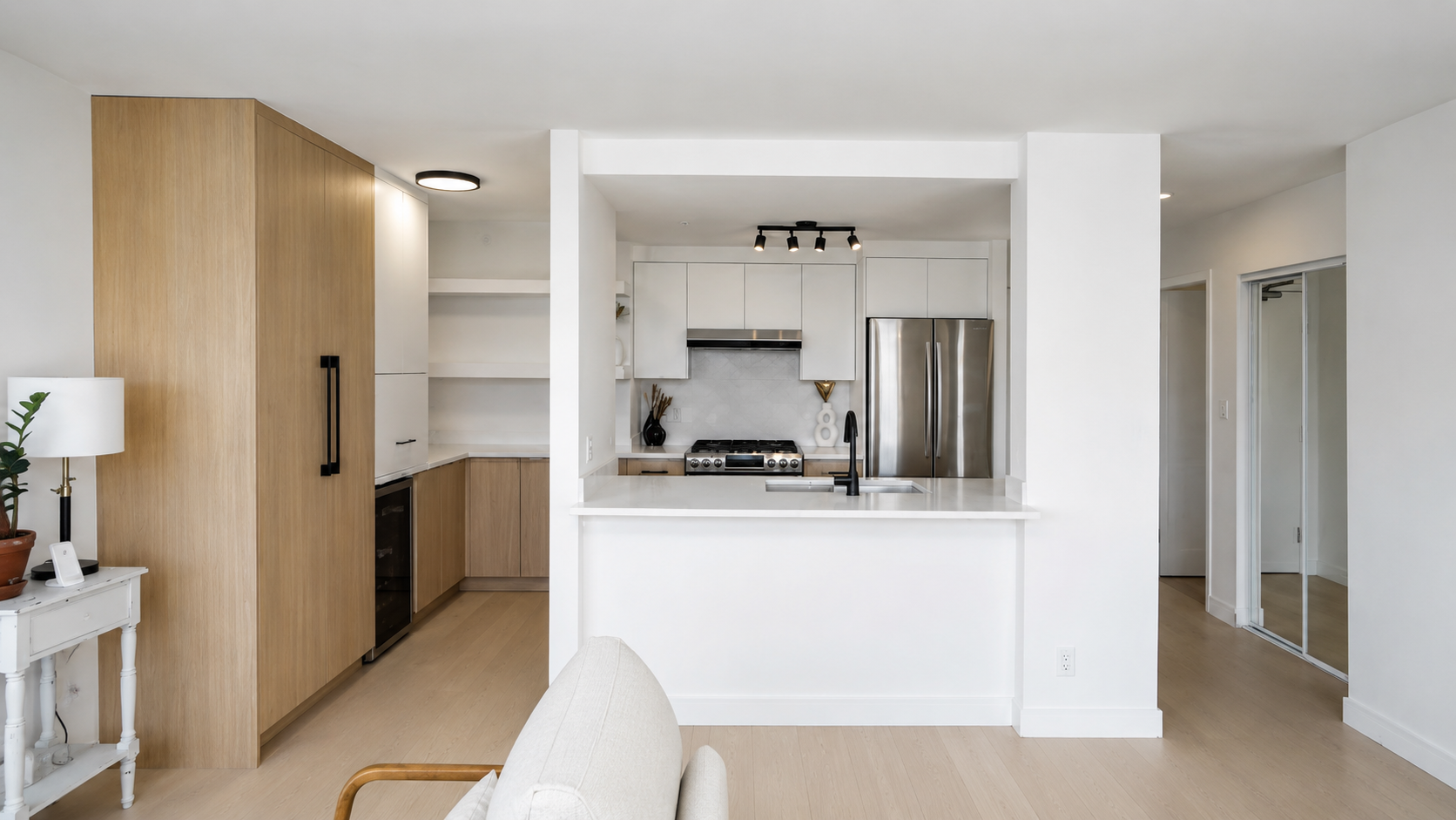 Complete condominium renovation in Yaletown