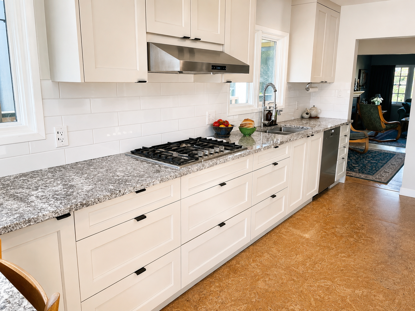 Completed West Side Vancouver kitchen renovation by QUAY Construction