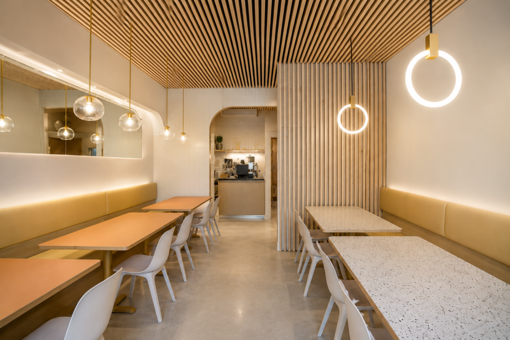 Restaurant renovation in Downtown Vancouver by QUAY Construction