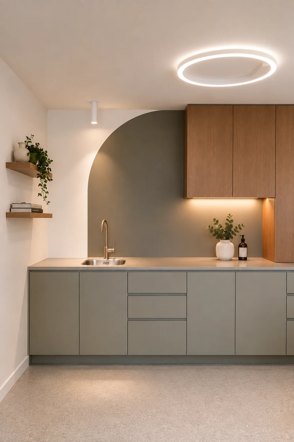 Clinical sink, dental cabinetry and plumbing fixtures completed in a Downtown Vancouver dental clinic renovation