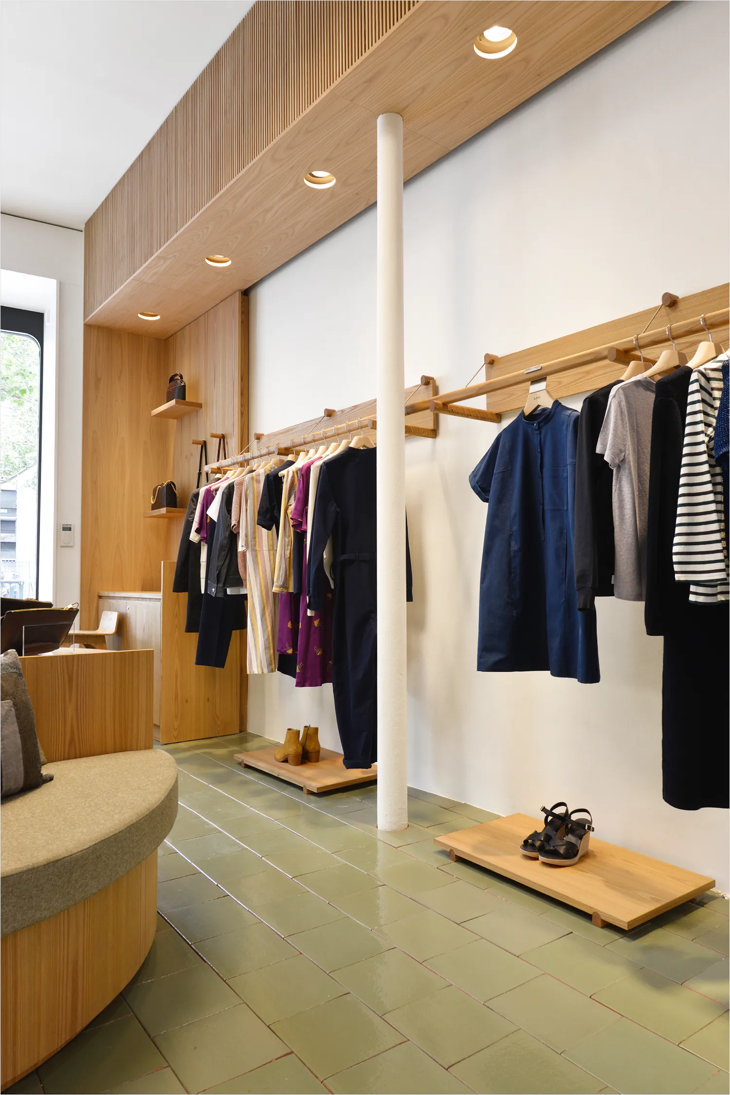 Retail fitting room, storage and back-of-house renovation