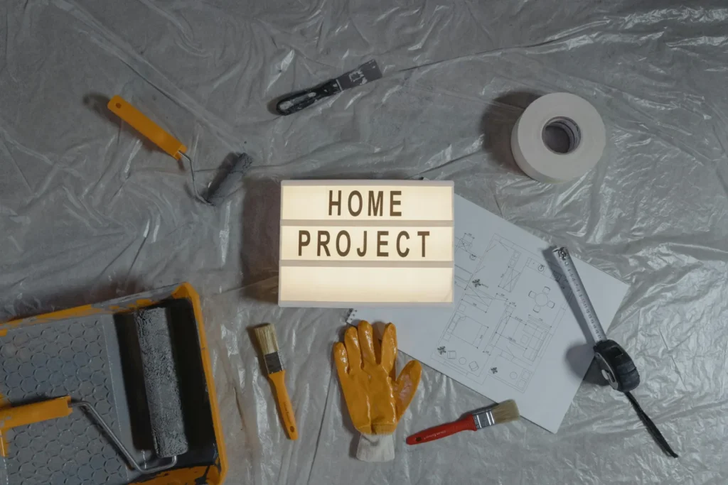 Home renovation planning tools and architectural drawings for a load bearing wall removal cost Vancouver project.