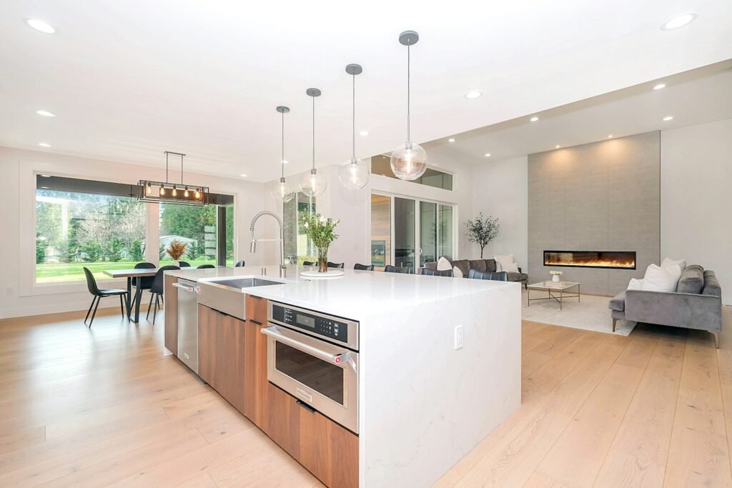 Well-planned kitchen space