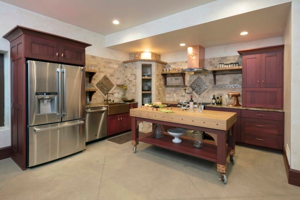 Classic traditional kitchen interior