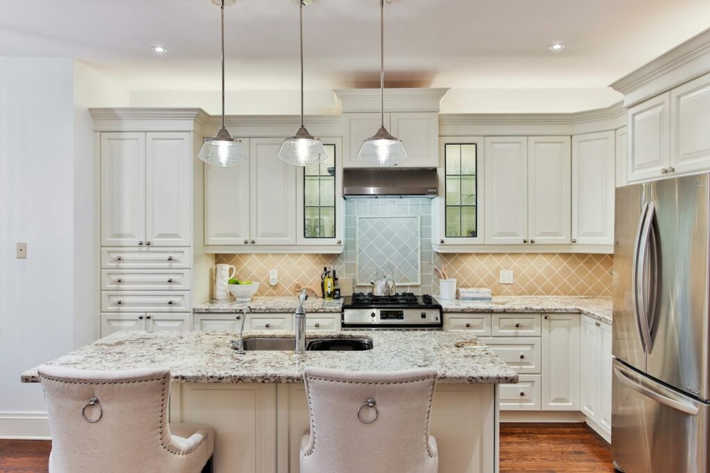 Traditional kitchen with classic cabinetry